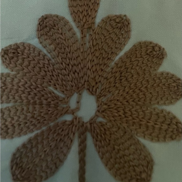 New- Handmade Kaftan from India in Mint Green Floral Embroidered Dress size 3XL - Picture 12 of 15